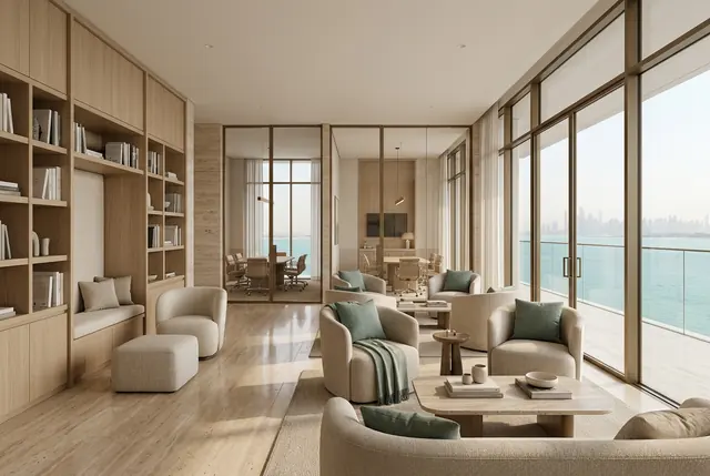 Co-working lounge